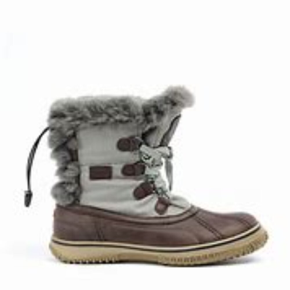 Pajar $185 Icepick Boot Dark Brown Grey Euro Sz 42 NWT!